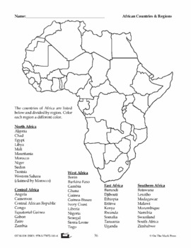 Outline Maps of the World Grades 1-8 by On The Mark Press | TPT