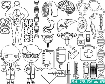 Doctors Coloring Page Worksheets Teaching Resources Tpt