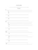 Outline Template