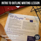 Essay Outline Writing Lesson (DISTANCE LEARNING): Outlines