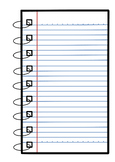 Outlined Notebook