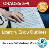 Outlines for Middle School Literary Analysis Essay