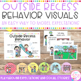 Outside Recess Behavior Visuals | Playground Rules Expecta
