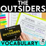 Outsiders Vocabulary Unit (words, activities, quizzes)