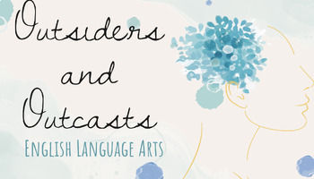 Preview of Outsiders and Outcasts Thematic Unit BUNDLE Slides & Printable Activities, etc