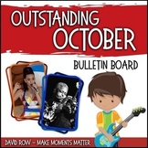 Outstanding October -- Music Bulletin Board Set