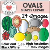 Ovals Shapes Clipart by Clipart That Cares