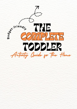 Preview of Over 100 Budget-friendly Toddler Activities to Avoid Tantrums!