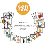 1500 Photo Communication Cards. Autism Picture System Spee