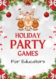 Over 25 holiday games with printables, scavenger hunts for