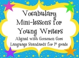 30+ Writing Mini Lessons to Build Vocabulary {Includes a B