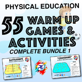 55 PE Games and Warm Activities - Bundle Set 1 - Elementar