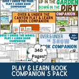 Over & Under Play & Learn Book Companion 5 Pack Mega Bundl