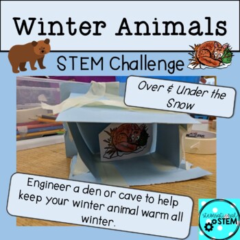 Winter Animals STEM Challenge by STEMsational STEM | TPT