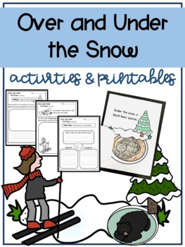 Preview of Over and Under the Snow Activities and Printables