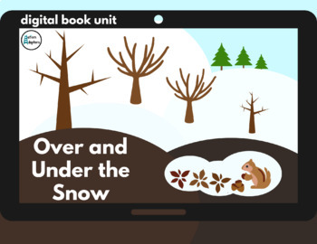 Preview of Over and Under the Snow Book Companion (digital & printable versions included)
