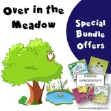 Over in the Meadow Activities Bundle - ESL EFL crafts, gam