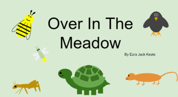 Preview of Over in the Meadow by Ezra Jack Keats activity