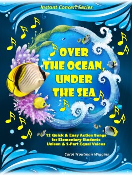 Preview of Over the Ocean, Over the Sea (12 Quick & Easy Action Songs)