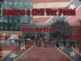 "Over the River" Civil War Poem Analysis Activity