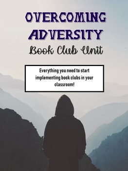 Preview of Overcoming Adversity Thematic Book Club Unit