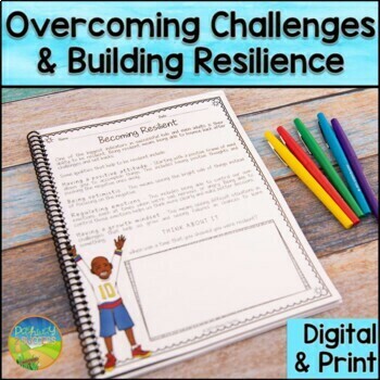 Preview of Overcoming Challenges & Building Resilience Workbook