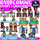 Overcoming Fears and Challenges Clip Art Set {Educlips Clipart}