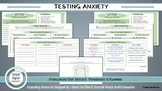 Overcoming TEST / EXAM Anxiety CBT Worksheet & Planner for