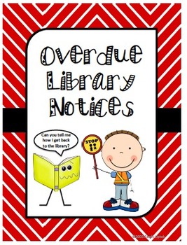 Preview of Overdue Library Notices