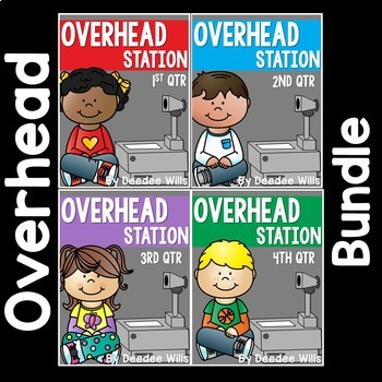Preview of Overhead Station - Document Camera Centers for the Whole Year