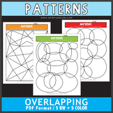 Overlapping Patterns Drawing Prompts FREEBIE