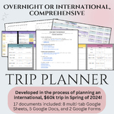Overnight Trip Complete Planner | Choir/Band Travel Bundle