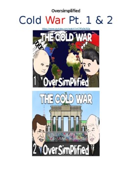 Preview of Oversimplified -Cold War Part 1 and Part 2