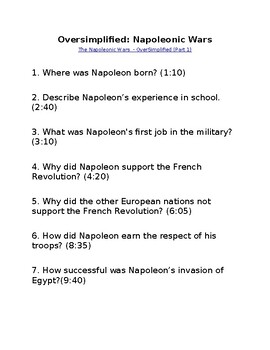 Preview of Oversimplified:  Napoleonic Wars