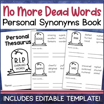 Not that Word Again - Synonym Book by Paging Through Lessons