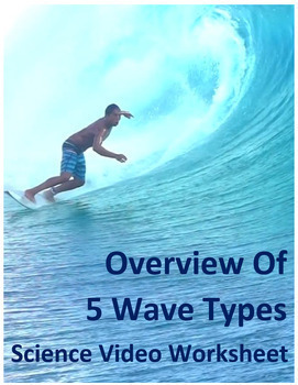 Preview of Overview of 5 wave types. Video sheet, Google Forms & more (V3)