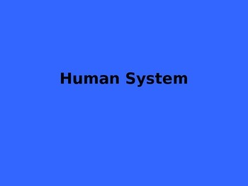 Preview of Overview of the Human Systems