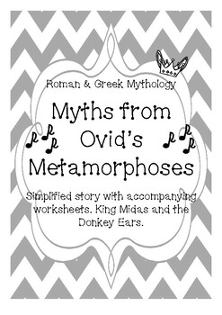 Preview of Ovid’s Metamorphoses: Midas and the Donkey Ears