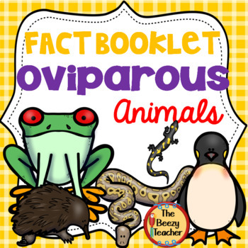 Preview of Oviparous Animals Fact Booklet | Nonfiction | Comprehension | Craft