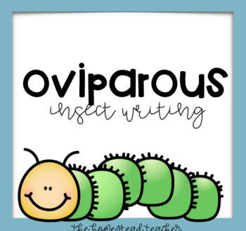 Preview of Insects, Butterflies and Caterpillar Observation + Writing Unit