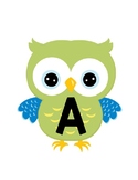 Owl Alphabet (Uppercase)