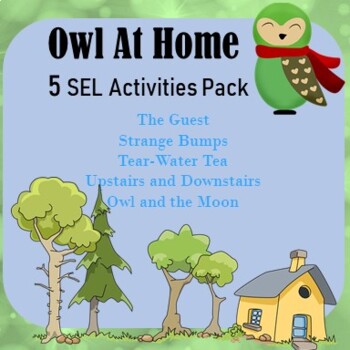 Preview of Owl At Home: 5 SEL Activity Pack