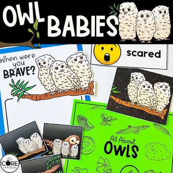 Preview of Owl Babies Read Aloud - Animal Baby Activities - Reading Comprehension