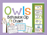 Behavior Owl Behavior Clip Chart