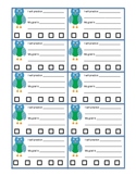 Owl Behavior Plan Cards