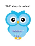 Owl Behavioral "Clip" Chart