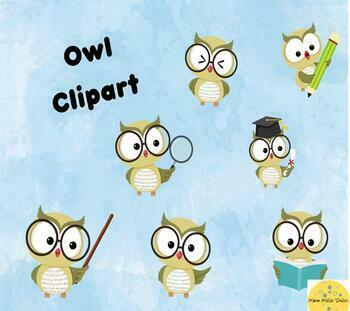 librarian owl clip art