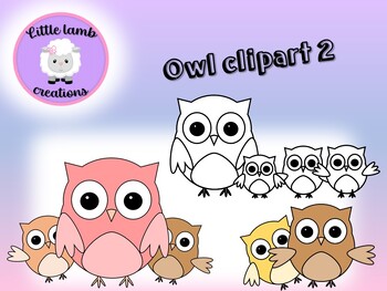 Preview of Owl Clipart 2
