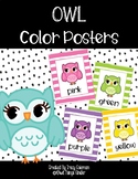 Owl Color Posters