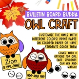 Owl Craft | Bulletin Board Buddies